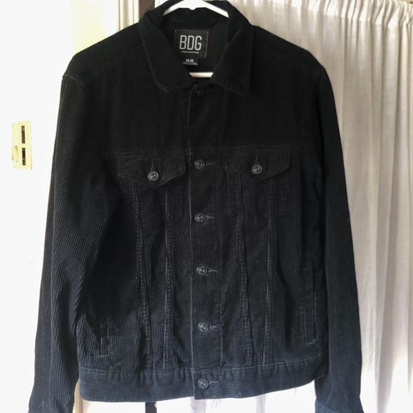 BDG Black Corduroy Jacket - Picture 3 of 3